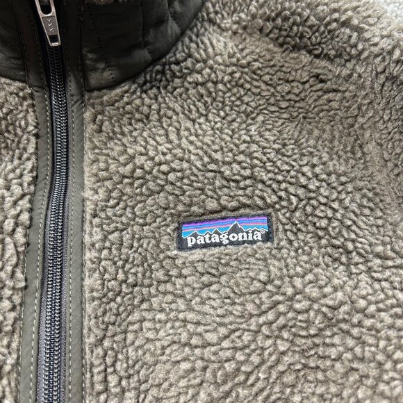 Patagonia Women's Small Synchilla Fleece Jacket Olive Green - Picture 2 of 9